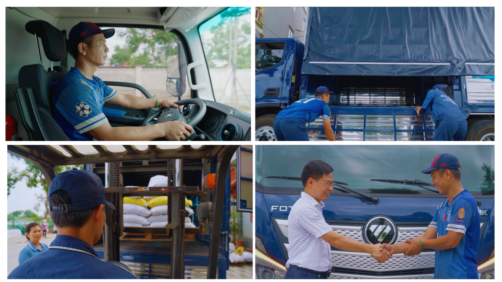 Foton Aumark S70 hỗ trợ đắc lực cho công việc hằng ngày của tài xế